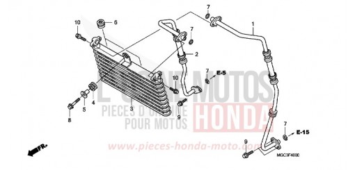 OIL COOLER CB1100AD de 2013